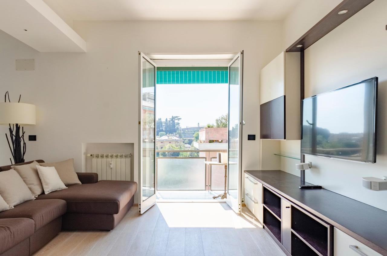Joivy Great Flat With Sea View Lägenhet Genua Exteriör bild