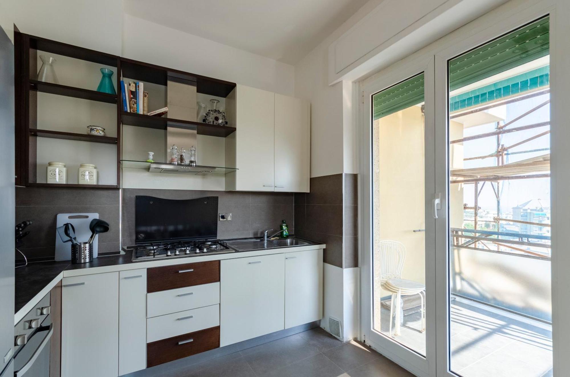 Joivy Great Flat With Sea View Lägenhet Genua Exteriör bild