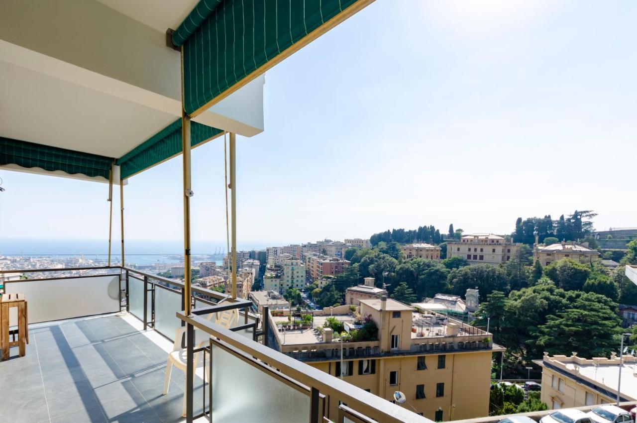 Joivy Great Flat With Sea View Lägenhet Genua Exteriör bild