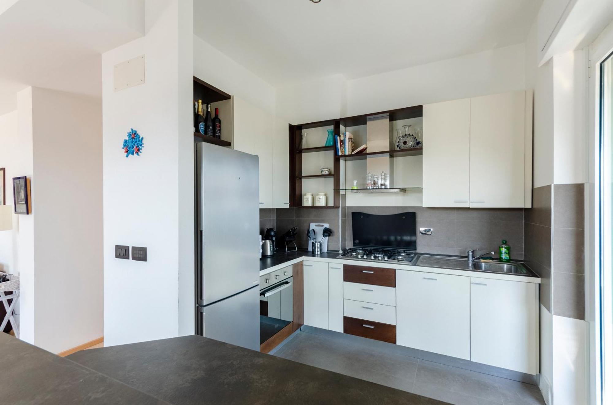 Joivy Great Flat With Sea View Lägenhet Genua Exteriör bild